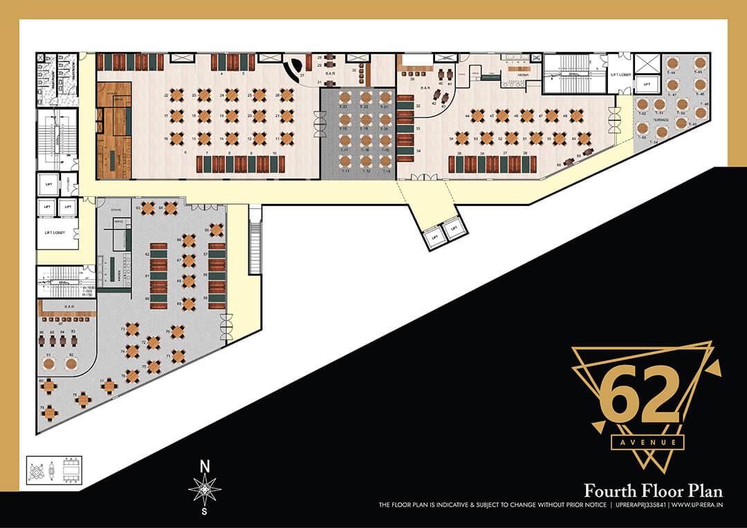 Fourth Floor Plan