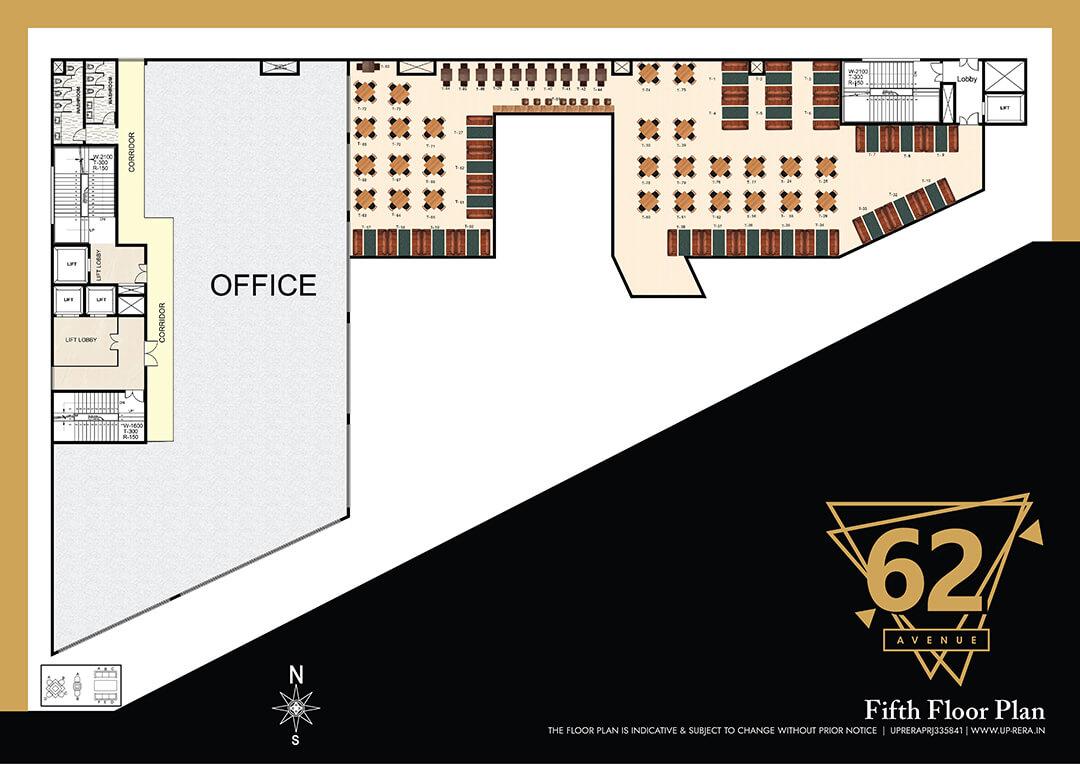 Fifth Floor Plan (Office Space)