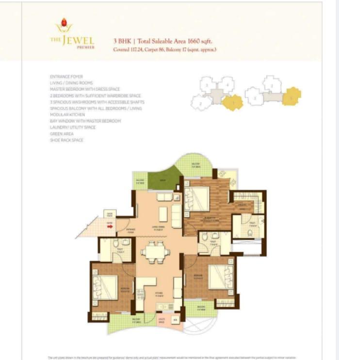 3 BHK+