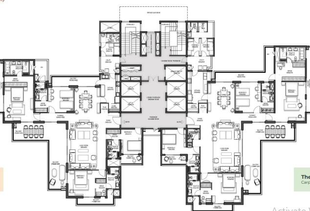 4 BHK(2820)SQ.FT